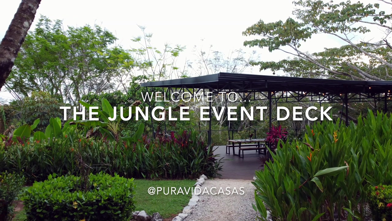 Jungle deck ceremony space
